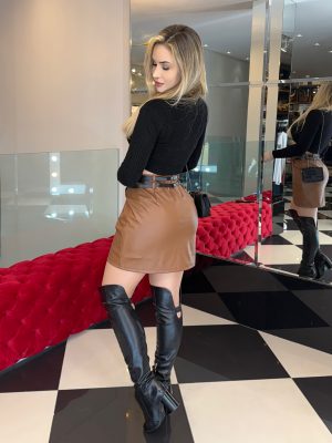 jaqueta courino raquel branca