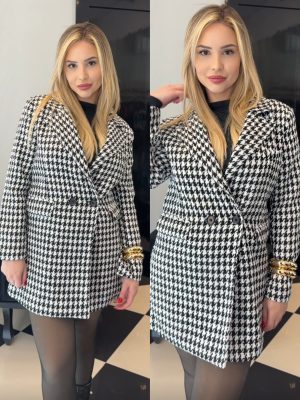 casaco tweed amabili