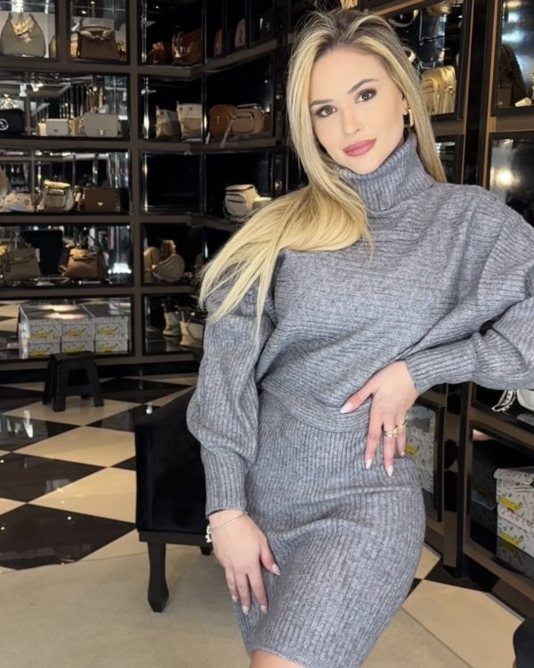 conjunto alicia cinza conjunto alicia cinza