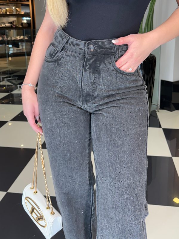 calça jeans azul wide leg eliah calça jeans azul wide leg eliah