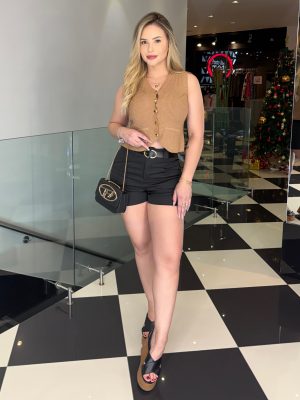 cropped tricot mayara preto