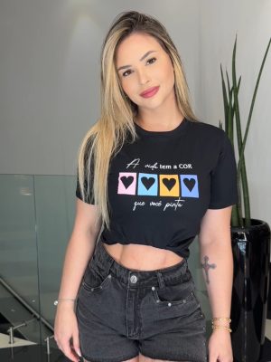 camiseta t shirt liliana