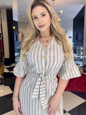 vestido magali verde menta