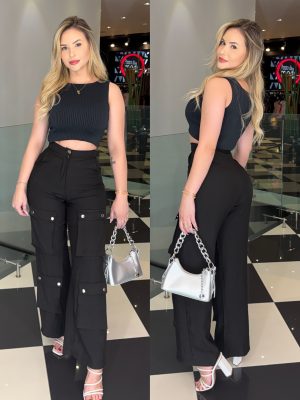 cropped tricot mayara preto