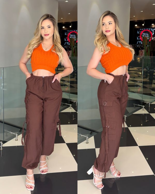 cropped tricot mayara preto