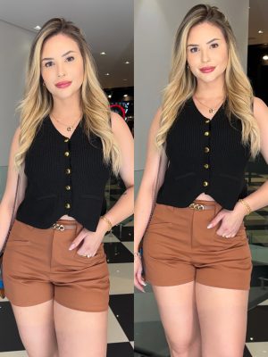 colete tricot nariane bege