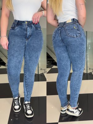 calça jeans sal e pimenta joice