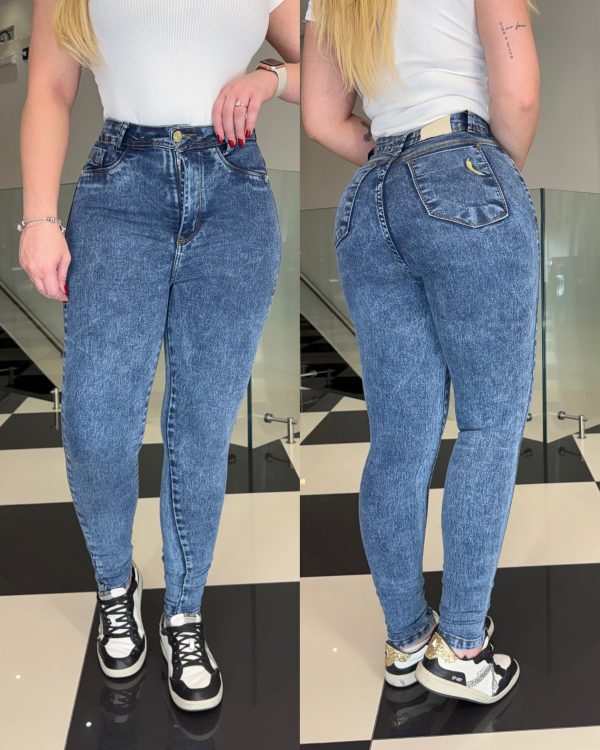 calça jeans sal e pimenta joice